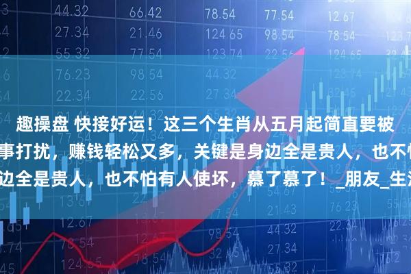 趣操盘 快接好运！这三个生肖从五月起简直要被幸福包围了！没有烦心事打扰，赚钱轻松又多，关键是身边全是贵人，也不怕有人使坏，慕了慕了！_朋友_生活_属狗